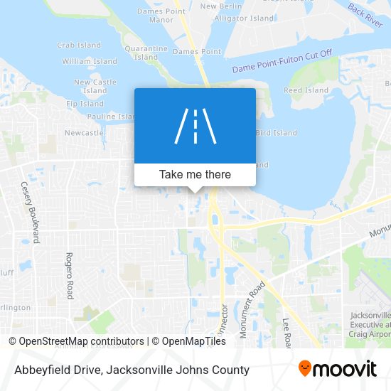 Abbeyfield Drive map