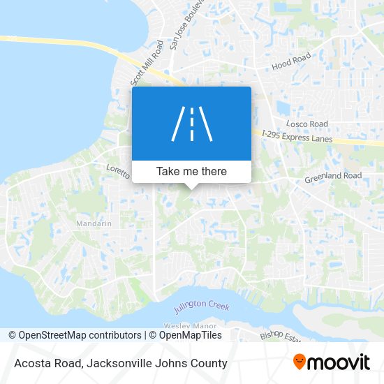 Mapa de Acosta Road