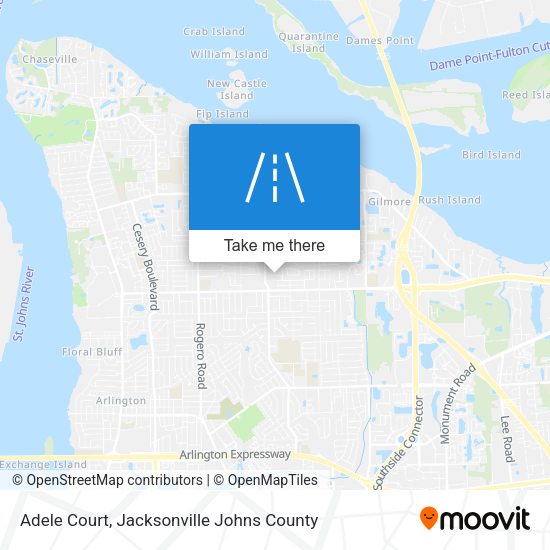 Adele Court map