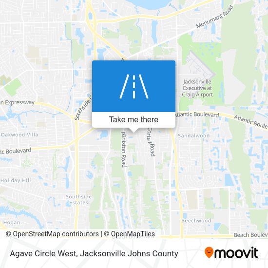 Mapa de Agave Circle West