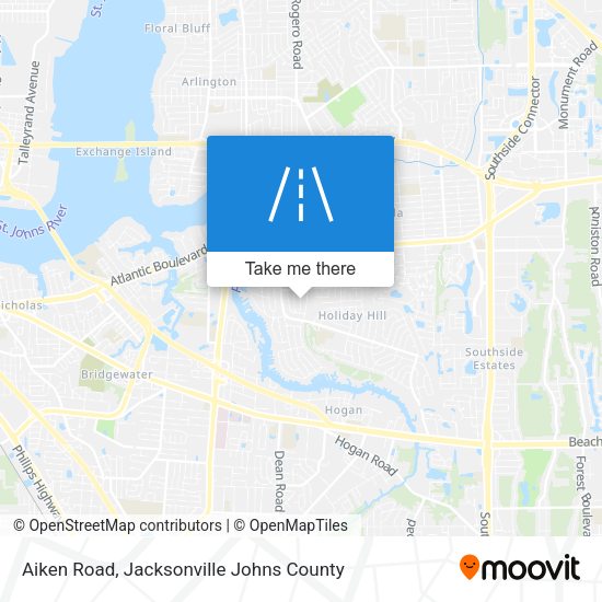 Aiken Road map