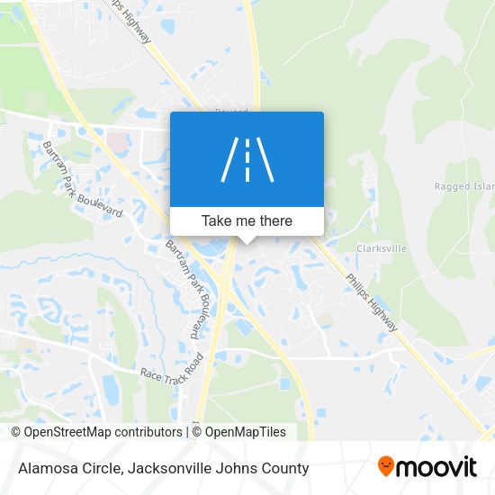 Alamosa Circle map