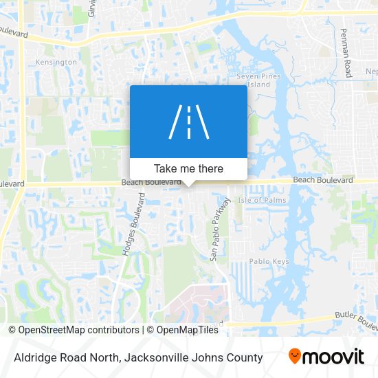 Aldridge Road North map