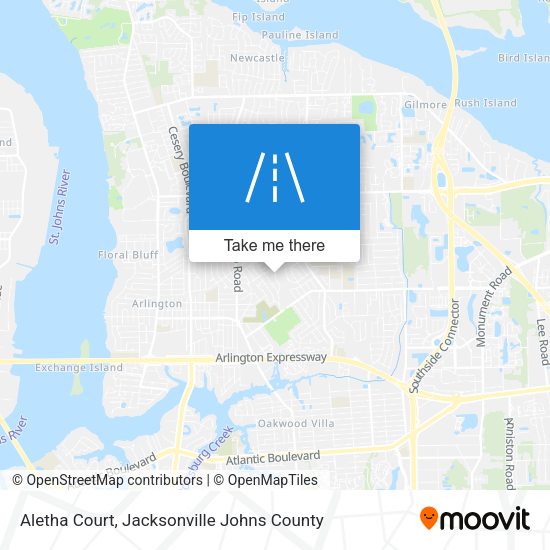 Aletha Court map
