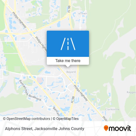 Alphons Street map