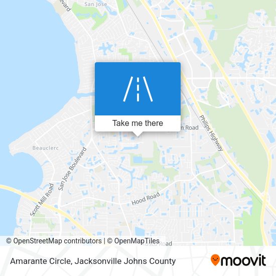 Amarante Circle map
