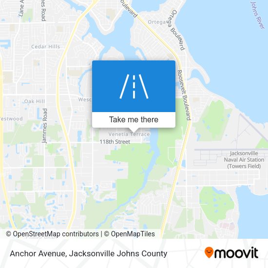 Anchor Avenue map
