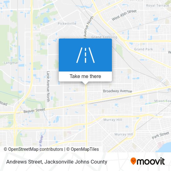 Andrews Street map