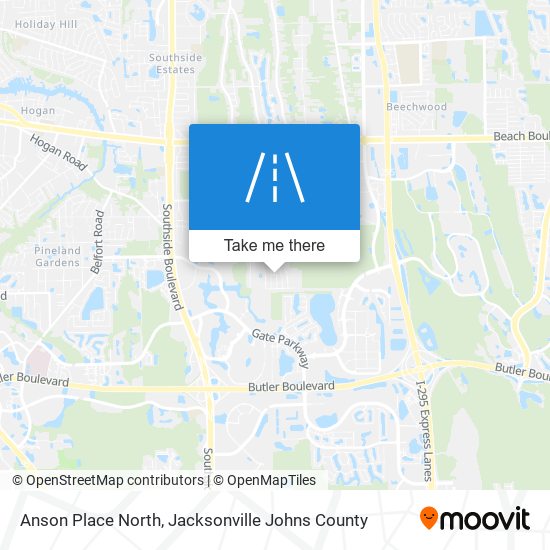 Anson Place North map