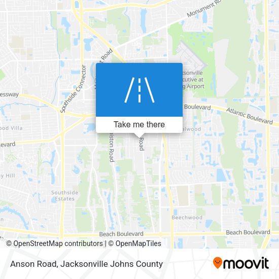 Mapa de Anson Road