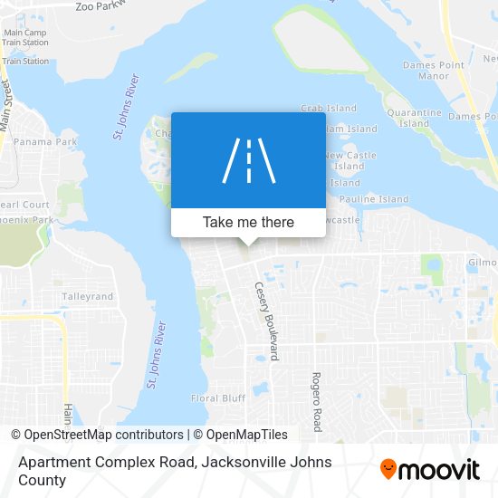 Apartment Complex Road map