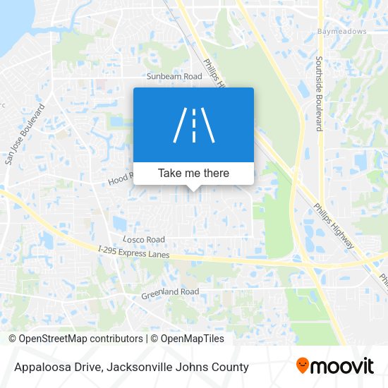Mapa de Appaloosa Drive