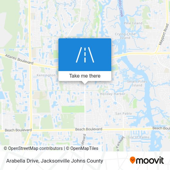 Mapa de Arabella Drive