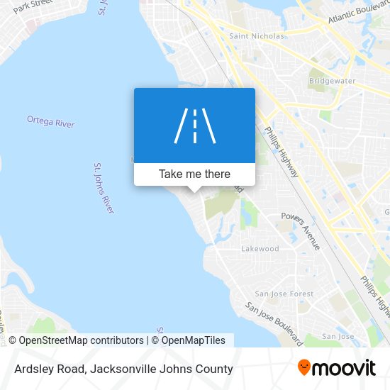 Ardsley Road map