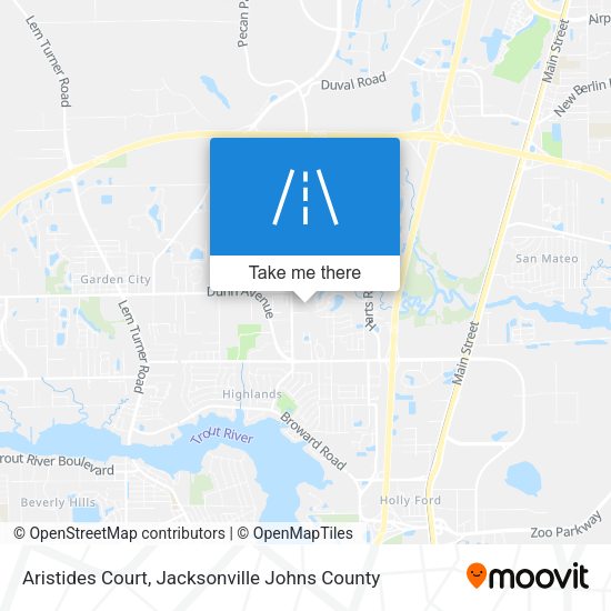 Aristides Court map