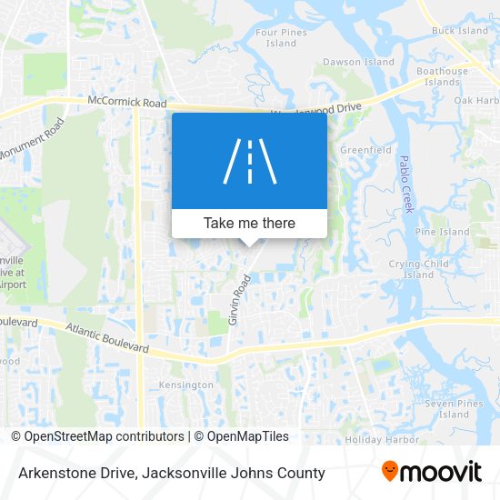 Arkenstone Drive map