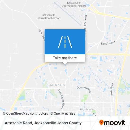Mapa de Armsdale Road
