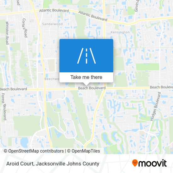 Aroid Court map
