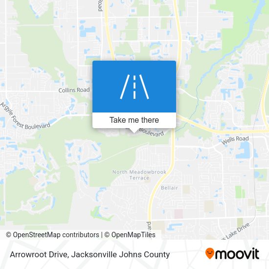 Arrowroot Drive map