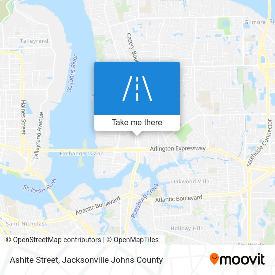 Ashite Street map