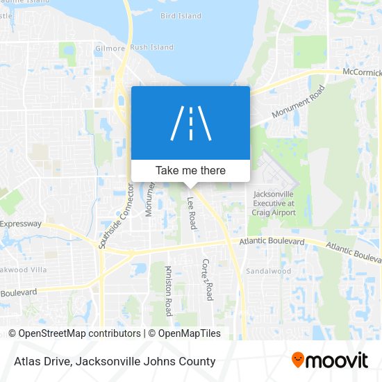 Mapa de Atlas Drive