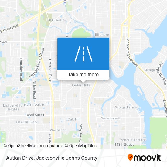 Autlan Drive map