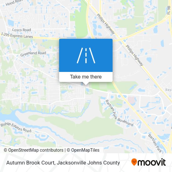 Autumn Brook Court map