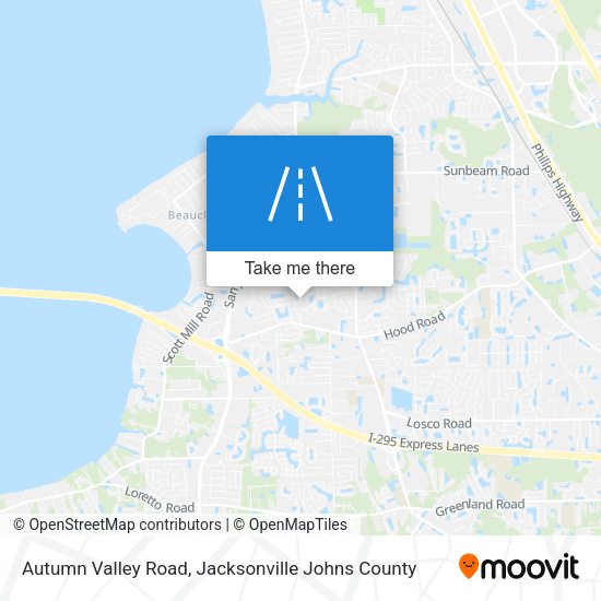 Mapa de Autumn Valley Road