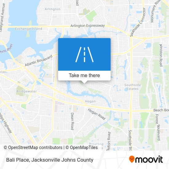 Bali Place map
