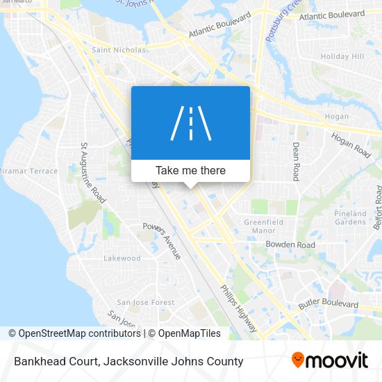 Bankhead Court map