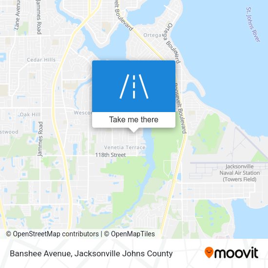 Banshee Avenue map