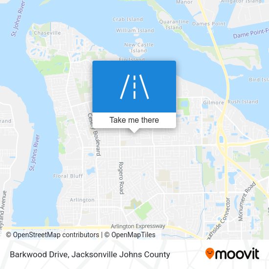 Barkwood Drive map