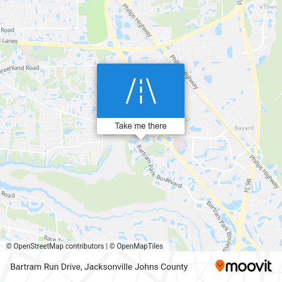 Mapa de Bartram Run Drive