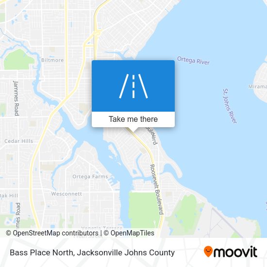 Bass Place North map