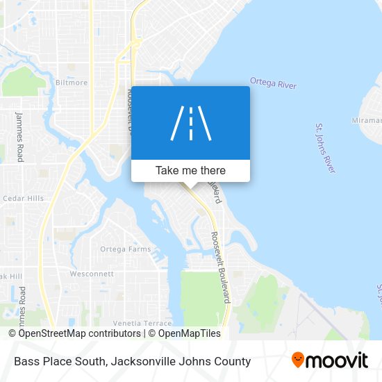 Bass Place South map