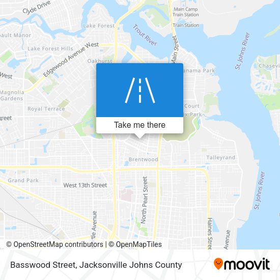 Basswood Street map