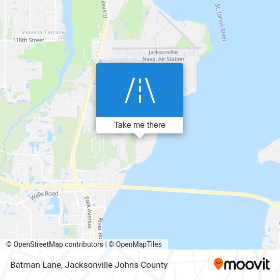 Batman Lane map