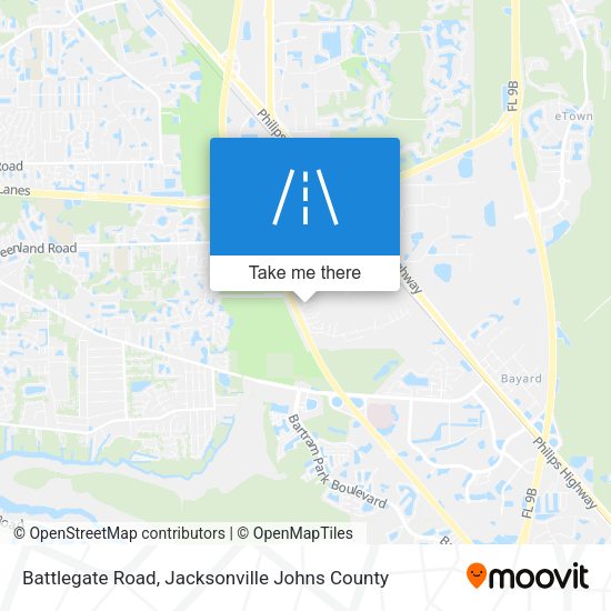 Battlegate Road map