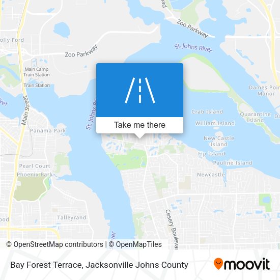 Bay Forest Terrace map
