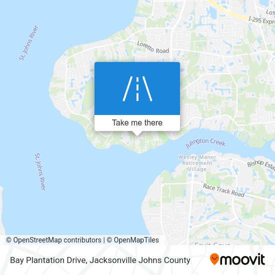 Bay Plantation Drive map