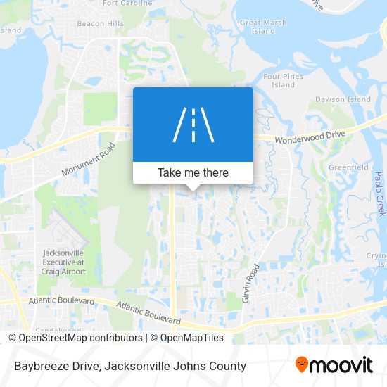 Baybreeze Drive map