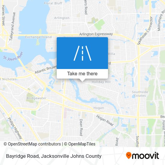 Bayridge Road map