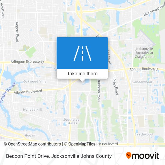 Beacon Point Drive map