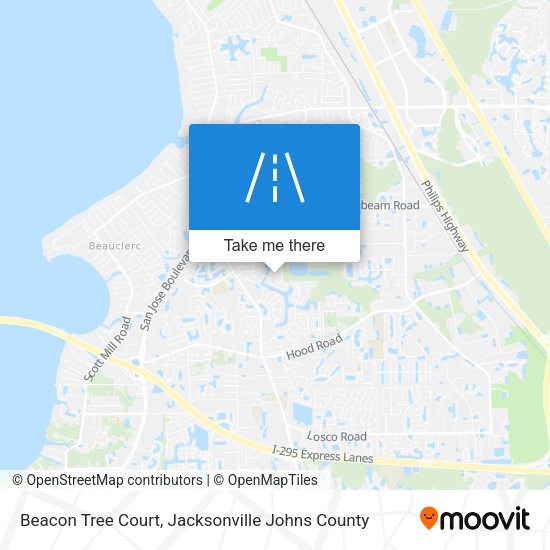 Mapa de Beacon Tree Court