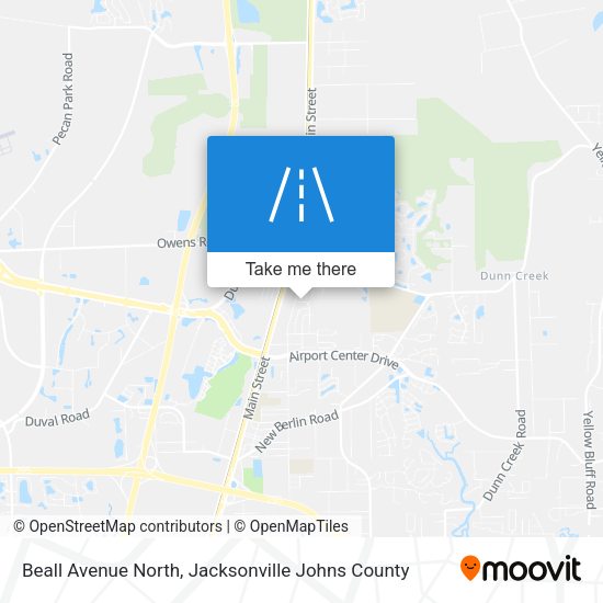 Beall Avenue North map
