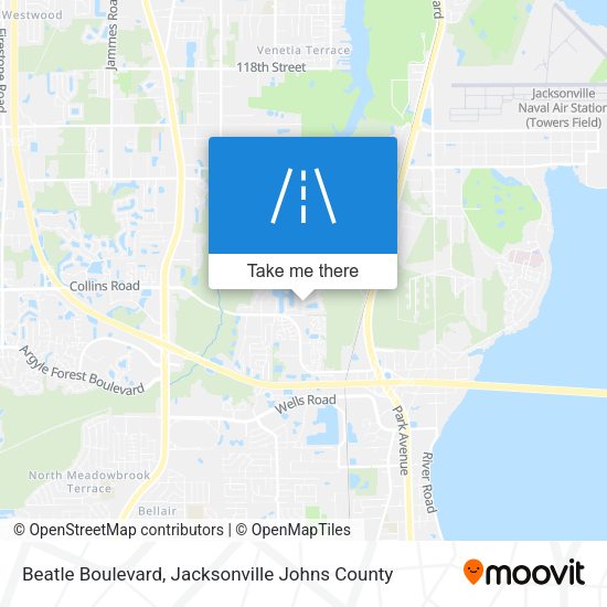 Beatle Boulevard map