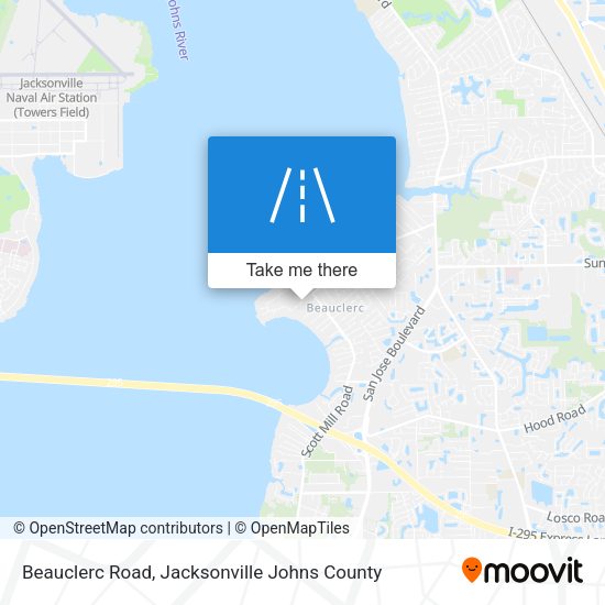 Beauclerc Road map
