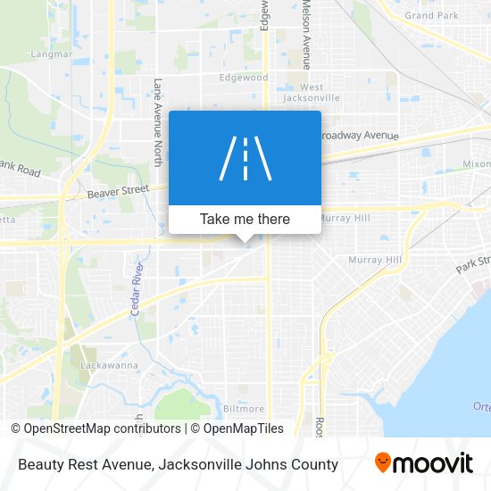Mapa de Beauty Rest Avenue