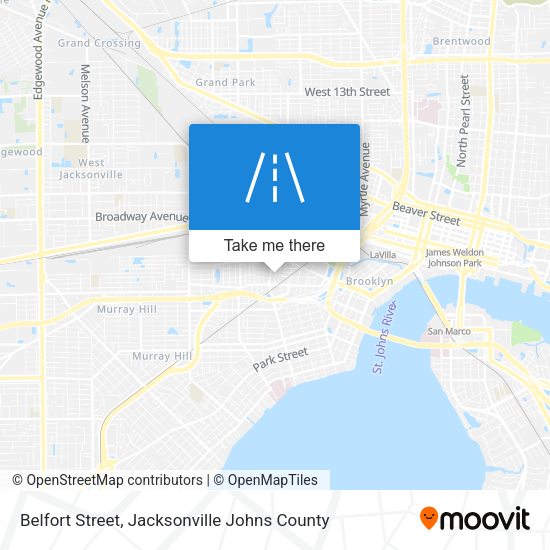 Belfort Street map