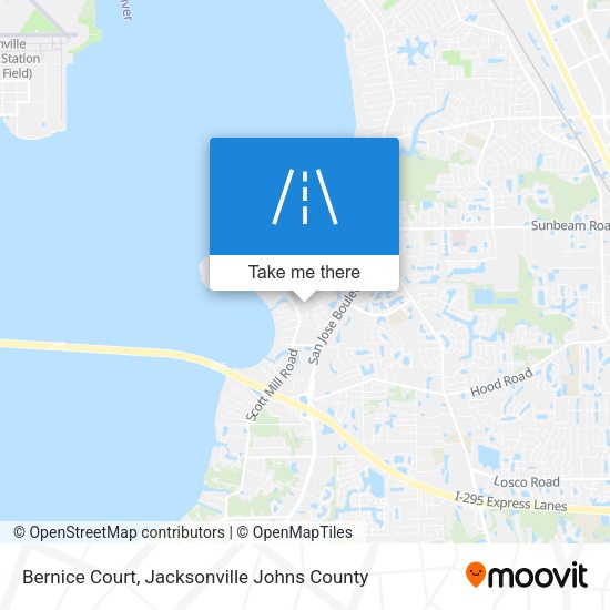 Bernice Court map
